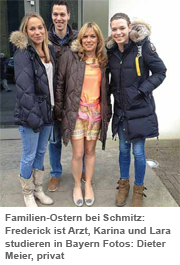 Sabine Schmitz mit Familie